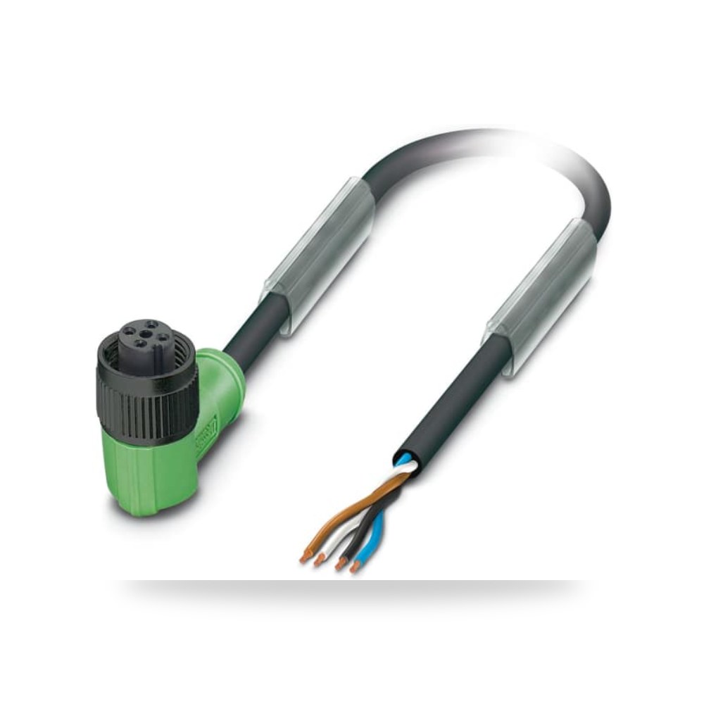 كابل توصيل حساسات ومشغلات M12 4 فئة E X صناعي ريمكو للتوريدات الصناعية (Reemco Industrial)