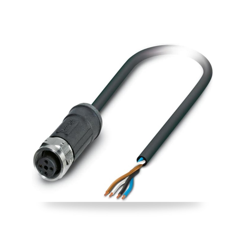 كابل توصيل حساسات ومشغلات M12 4 فئة E Z صناعي ريمكو للتوريدات الصناعية (Reemco Industrial)