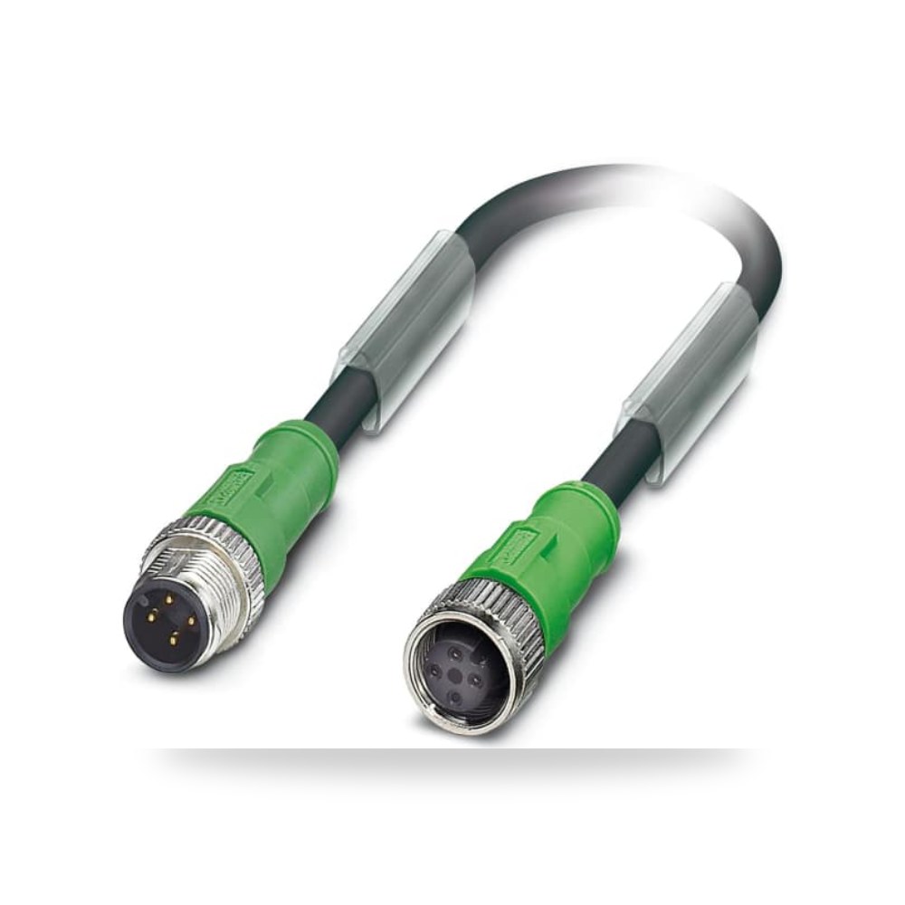 كابل توصيل حساسات ومشغلات M12 4 فئة F C صناعي ريمكو للتوريدات الصناعية (Reemco Industrial)