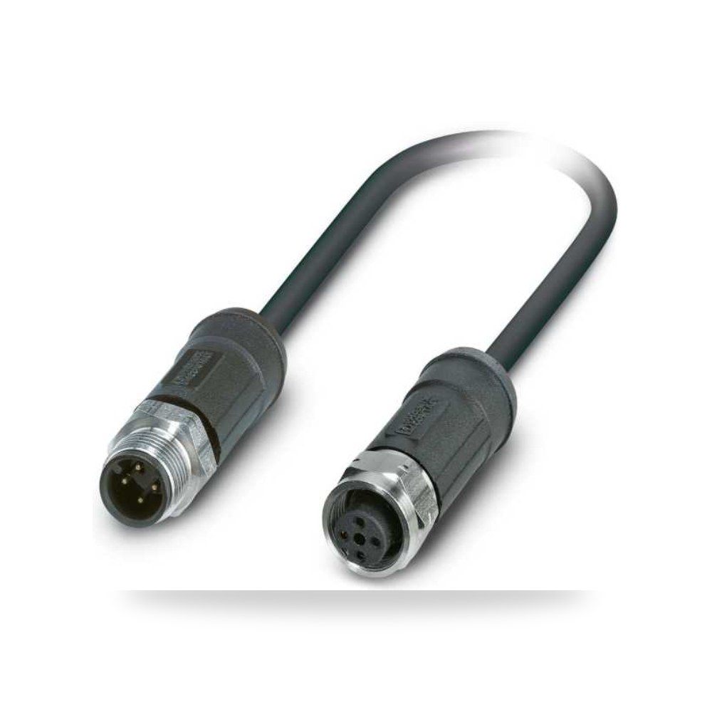 كابل توصيل حساسات ومشغلات M12 4 فئة F D صناعي ريمكو للتوريدات الصناعية (Reemco Industrial)
