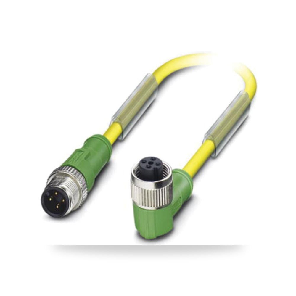 كابل توصيل حساسات ومشغلات M12 4 فئة F E صناعي ريمكو للتوريدات الصناعية (Reemco Industrial)