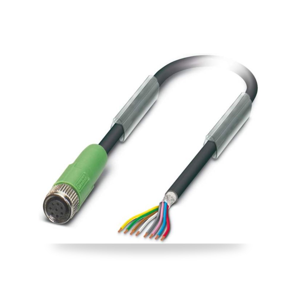 كابل توصيل حساسات ومشغلات M8 8 أطراف طراز ريمكو للتوريدات الصناعية (Reemco Industrial) موديل