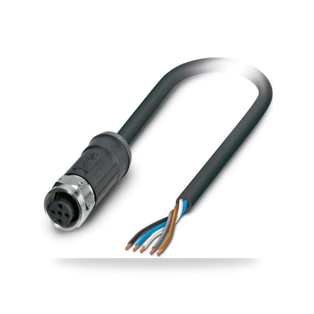 كابل توصيل حساسات ومشغلات M12 5 فئة B R صناعي ريمكو للتوريدات الصناعية (Reemco Industrial)