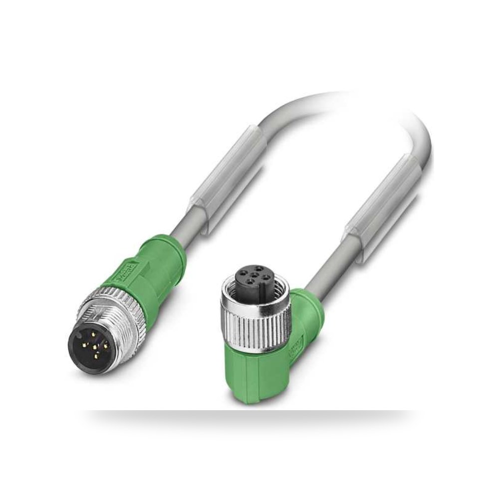 كابل توصيل حساسات ومشغلات M12 5 فئة B S صناعي ريمكو للتوريدات الصناعية (Reemco Industrial)