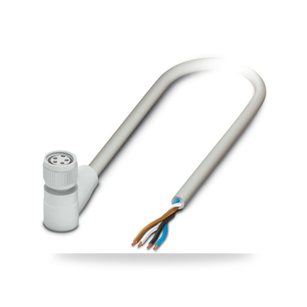 كابل توصيل حساسات ومشغلات M8 4 طراز G معتمد ريمكو للتوريدات الصناعية (Reemco Industrial)