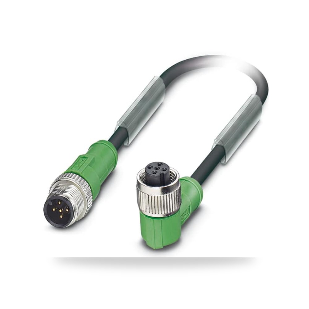 كابل توصيل حساسات ومشغلات M12 5 فئة B V صناعي ريمكو للتوريدات الصناعية (Reemco Industrial)