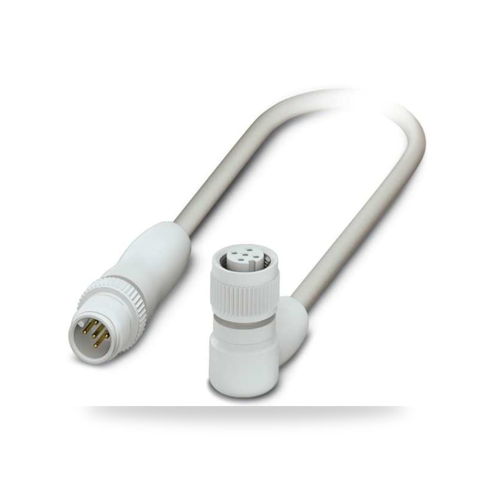 كابل توصيل حساسات ومشغلات M12 5 فئة B W صناعي ريمكو للتوريدات الصناعية (Reemco Industrial)