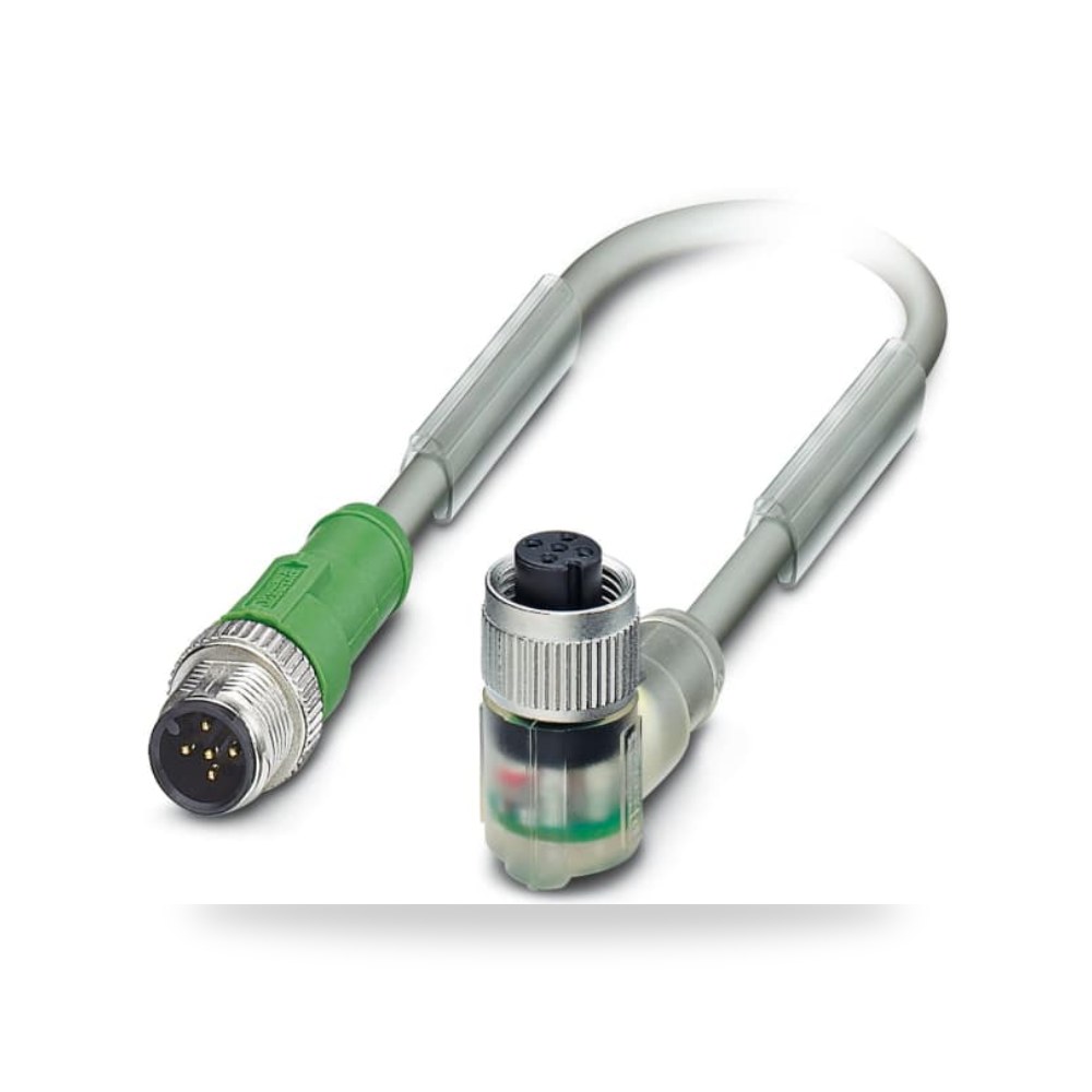 كابل توصيل حساسات ومشغلات M12 5 فئة B X صناعي ريمكو للتوريدات الصناعية (Reemco Industrial)