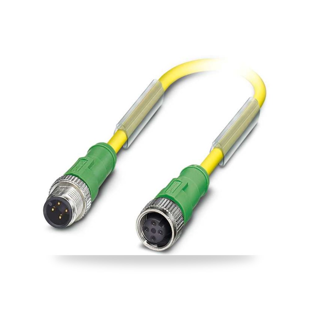 كابل توصيل حساسات ومشغلات M12 4 فئة F P صناعي ريمكو للتوريدات الصناعية (Reemco Industrial)
