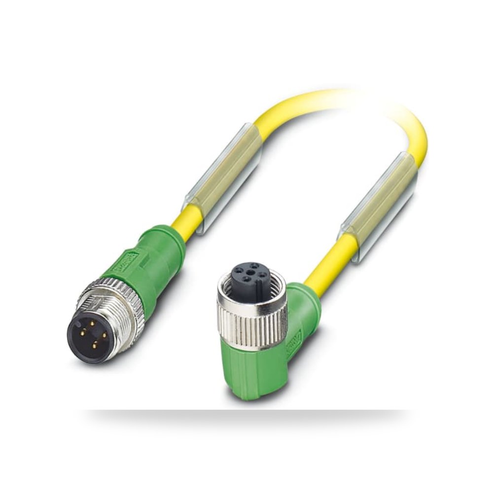 كابل توصيل حساسات ومشغلات M12 4 فئة F R صناعي ريمكو للتوريدات الصناعية (Reemco Industrial)