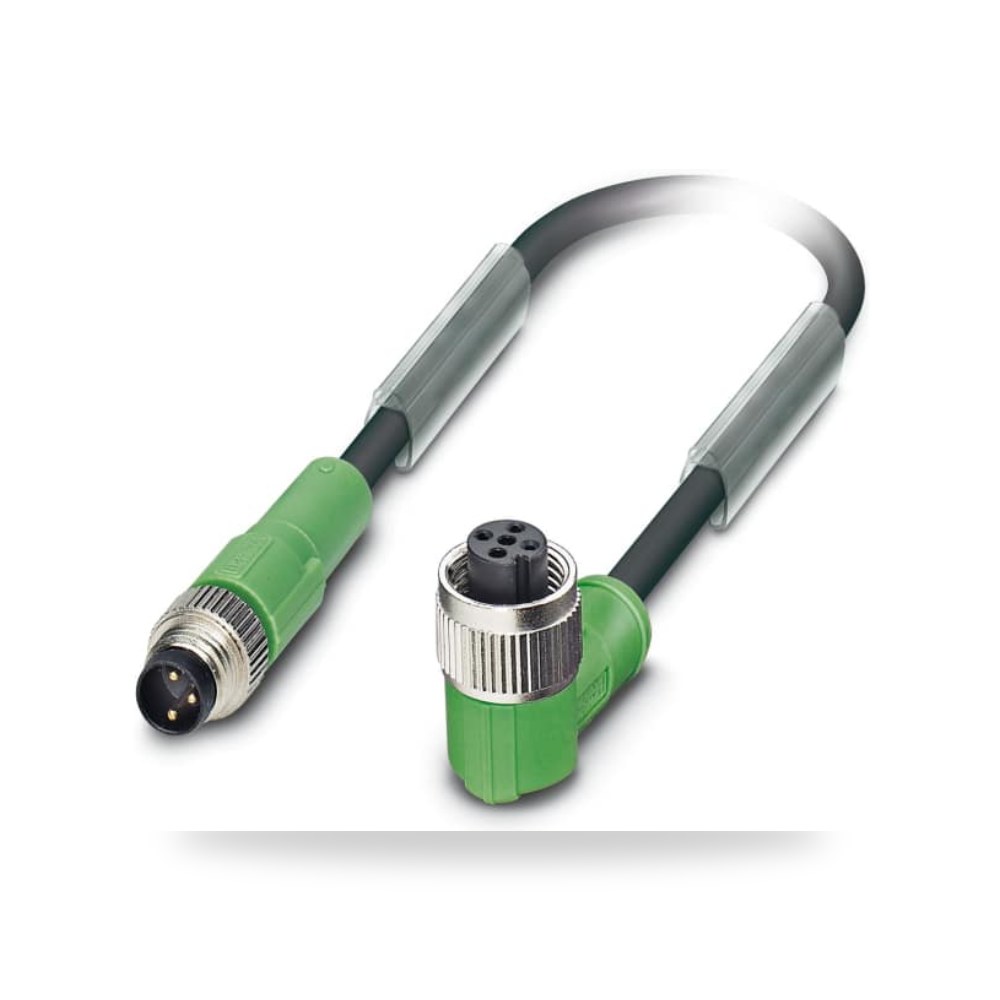 كابل توصيل حساسات ومشغلات M8 3 طراز N متين RS ريمكو للتوريدات الصناعية (Reemco Industrial)
