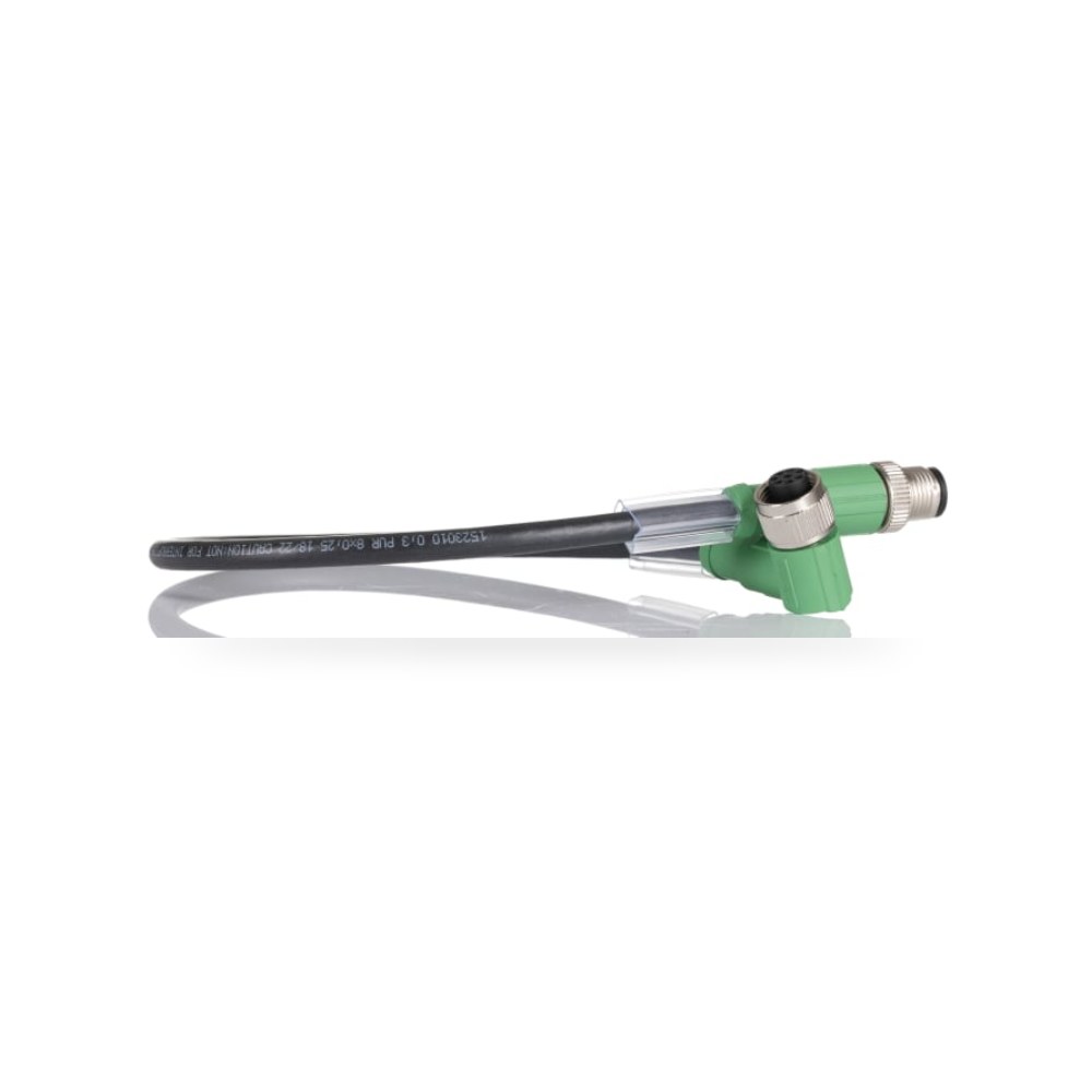 كابل توصيل حساسات ومشغلات M12 8 طراز D شاق RS ريمكو للتوريدات الصناعية (Reemco Industrial)