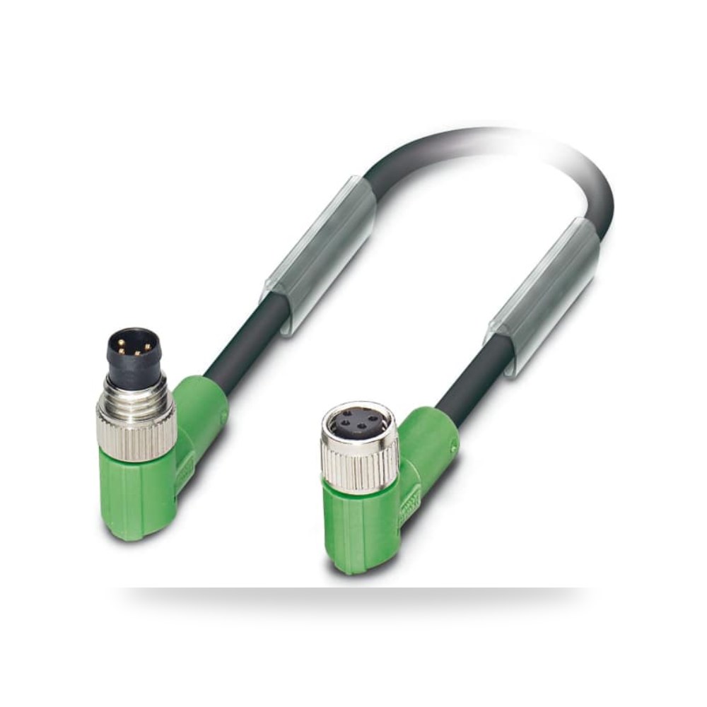 كابل توصيل حساسات ومشغلات M8 4 طراز H معتمد ريمكو للتوريدات الصناعية (Reemco Industrial)