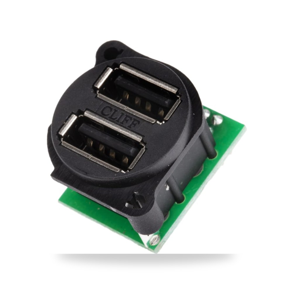 موصل وسوكت USB صناعي بوردات فئة F T ريمكو للتوريدات الصناعية (Reemco Industrial)