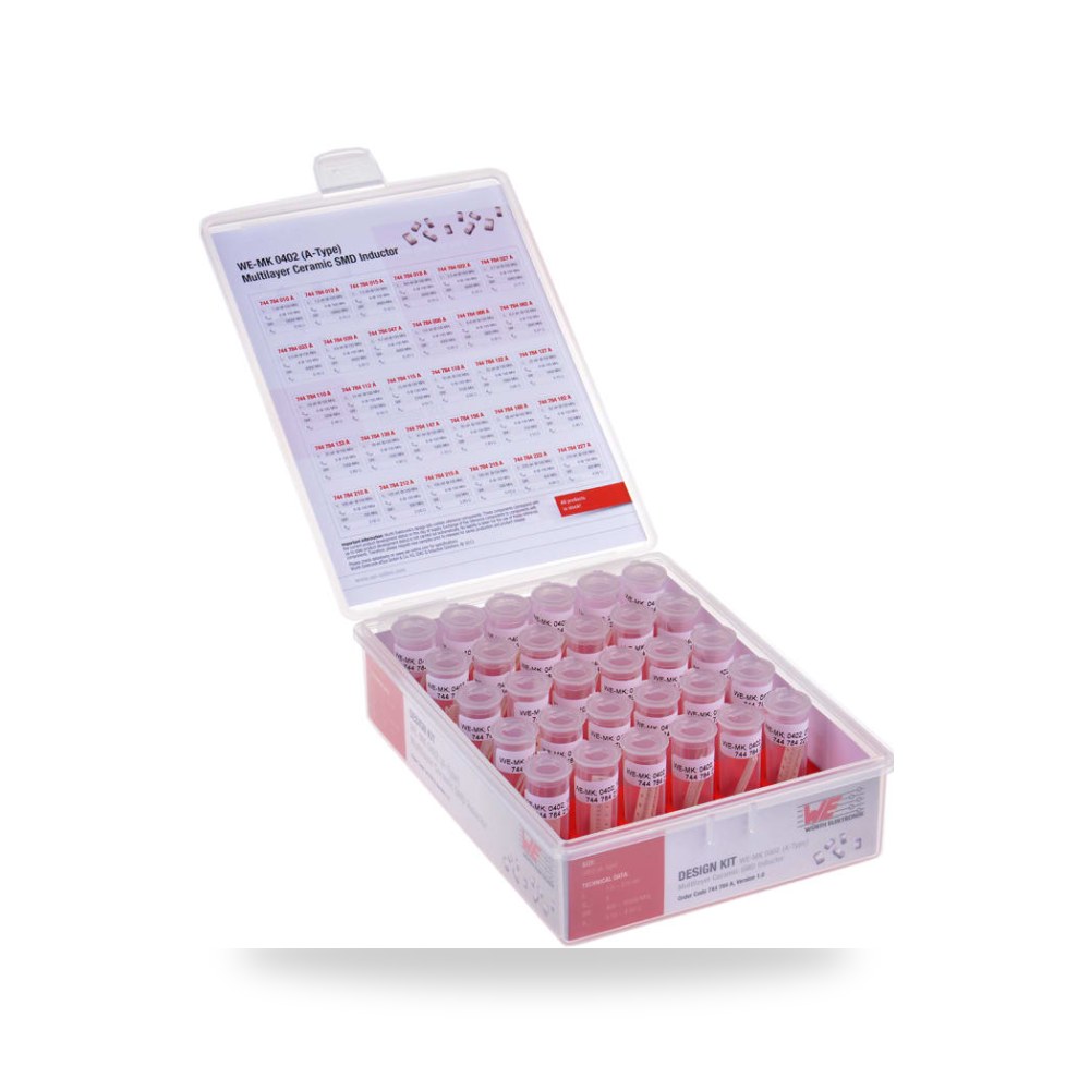 طقم ملفات حث ومحاثات إلكترونية SMD 0402 أمبير ريمكو للتوريدات الصناعية (Reemco Industrial)
