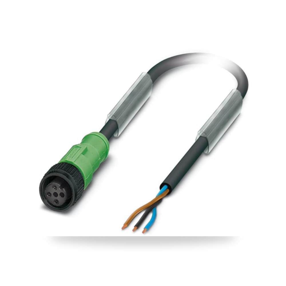 كابل توصيل حساسات ومشغلات M12 3 طراز P RS PRO ريمكو للتوريدات الصناعية (Reemco Industrial)