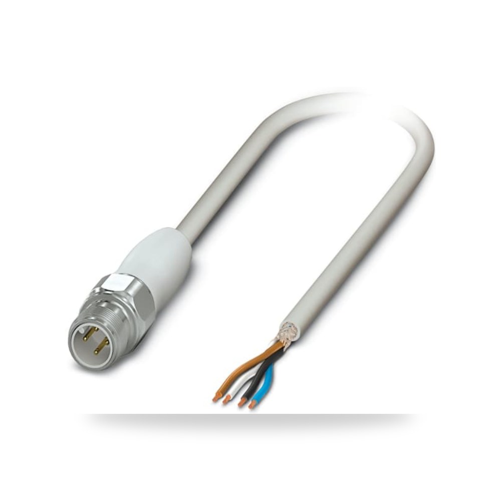 كابل توصيل حساسات ومشغلات M12 4 فئة F X صناعي ريمكو للتوريدات الصناعية (Reemco Industrial)