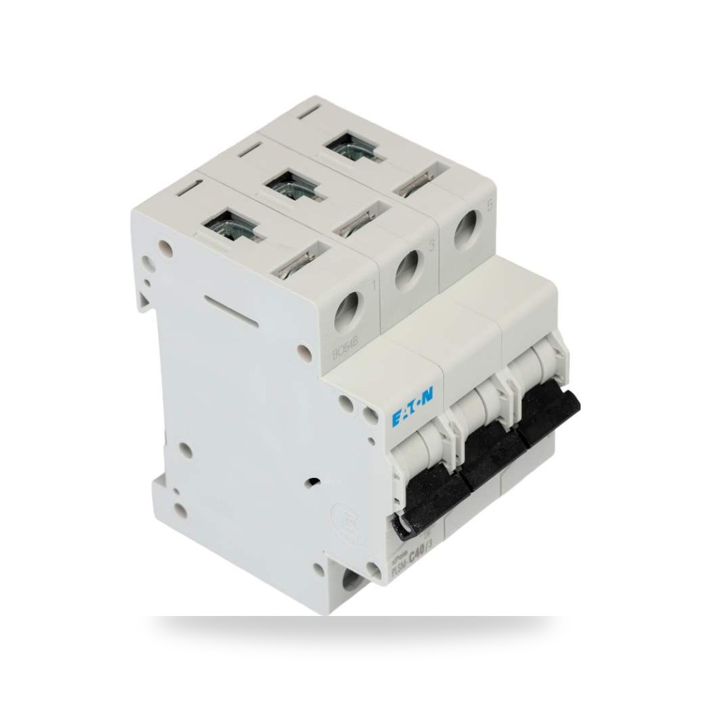قاطع تيار أوتوماتيكي MCB ثلاثي 40A منحنى طراز ريمكو للتوريدات الصناعية (Reemco Industrial)
