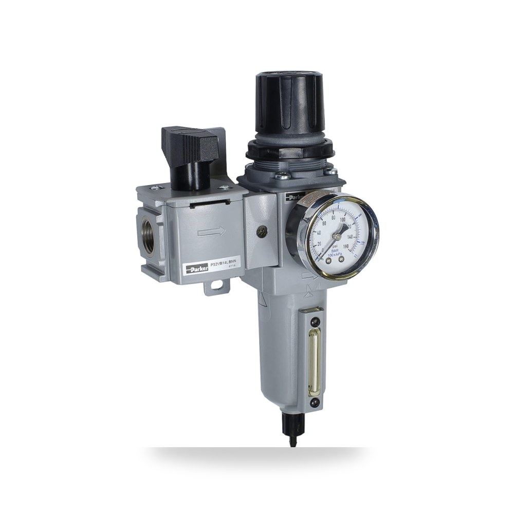 وحدة فلتر ومنظم ضغط هواء طراز P RS PRO ريمكو للتوريدات الصناعية (Reemco Industrial)