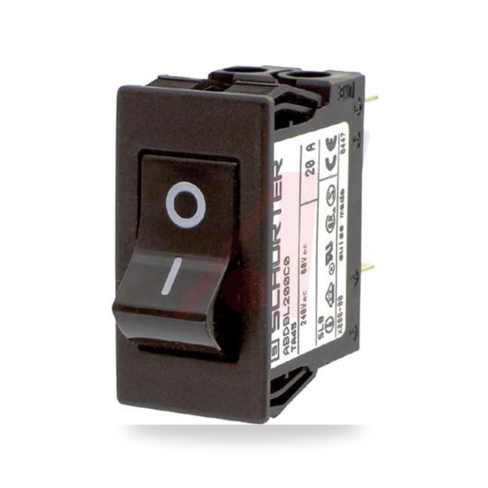 قاطع تيار أوتوماتيكي MCB ثنائي 20A طراز D RS ريمكو للتوريدات الصناعية (Reemco Industrial)