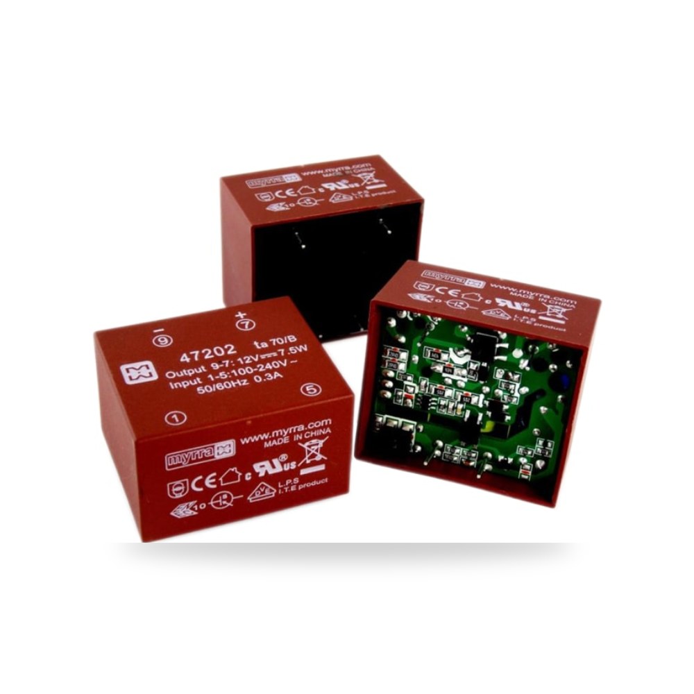 محول قدرة وتحكم شاسيه صناعي 12 فولت طراز C RS ريمكو للتوريدات الصناعية (Reemco Industrial)