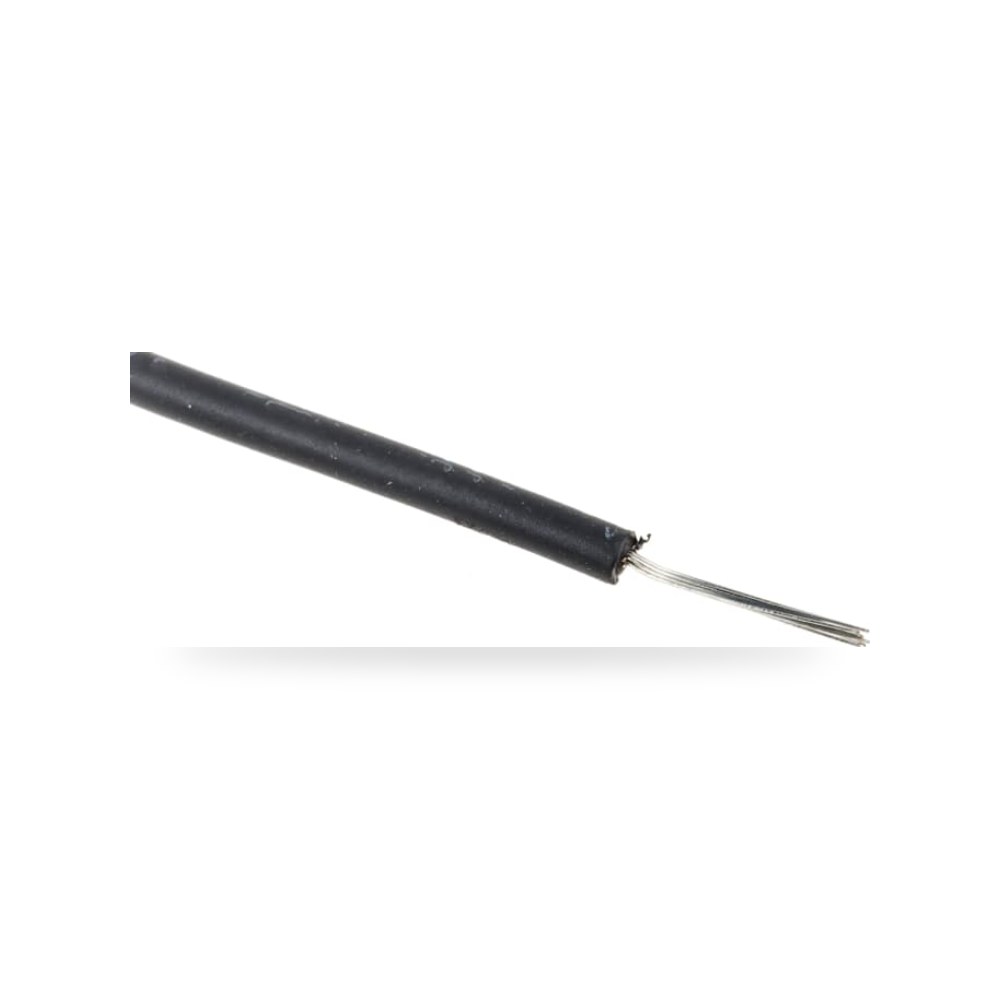 سلك توصيل مرن بوردات 22 AWG أسود 100 متر فئة ريمكو للتوريدات الصناعية (Reemco Industrial)