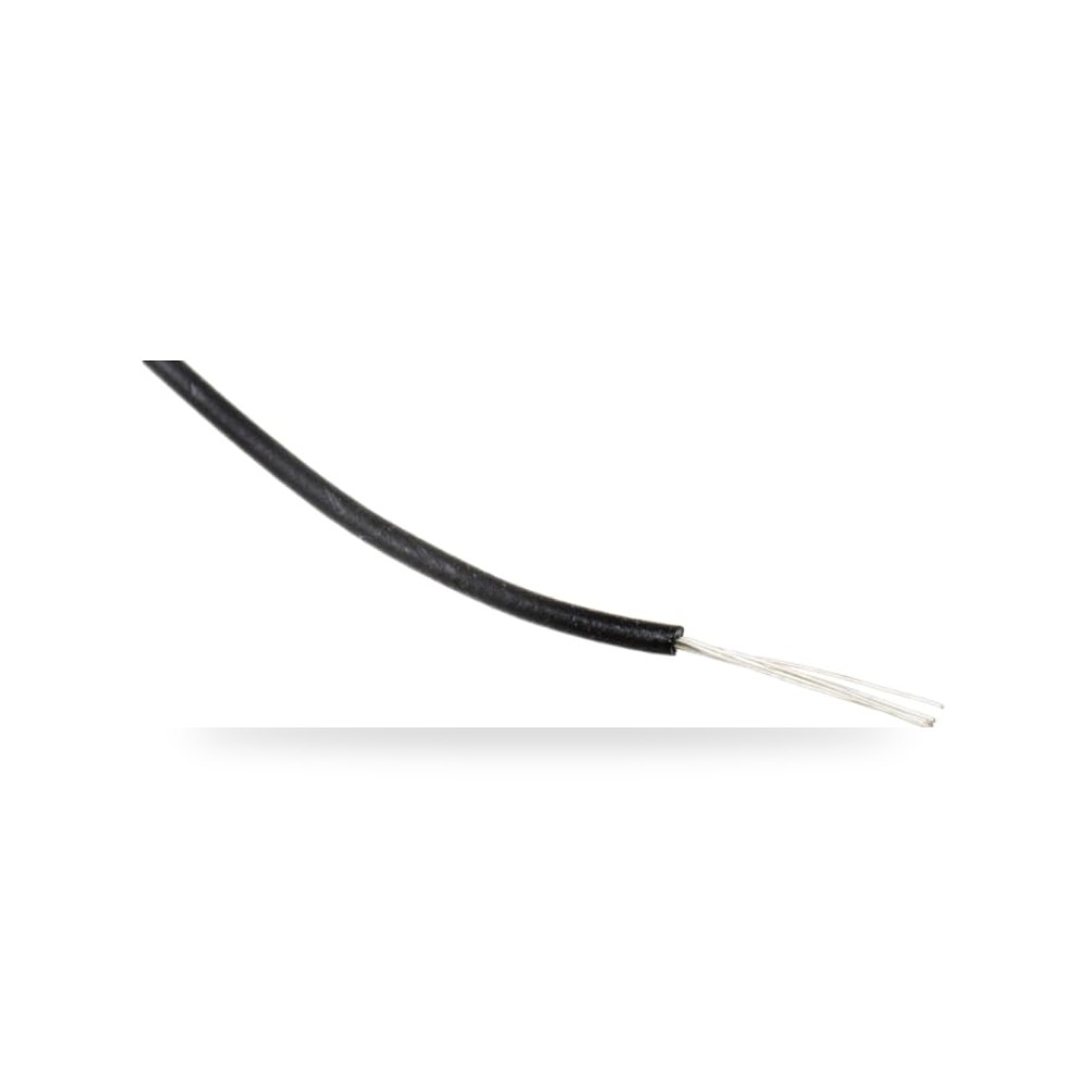سلك توصيل مرن بوردات 26 AWG أسود 100 طراز ريمكو للتوريدات الصناعية (Reemco Industrial)