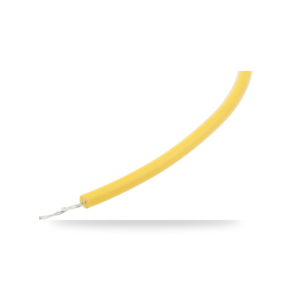 سلك توصيل مرن بوردات 22 AWG أصفر 100 فئة شاقة ريمكو للتوريدات الصناعية (Reemco Industrial)
