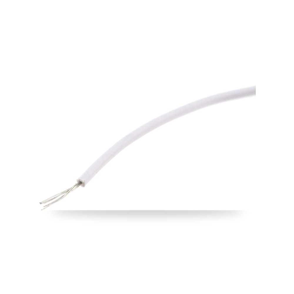 سلك توصيل مرن بوردات 22 AWG أبيض عالي الكفاءة ريمكو للتوريدات الصناعية (Reemco Industrial)