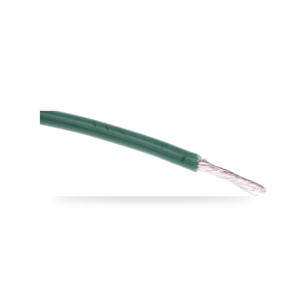 سلك توصيل مرن بوردات 24 AWG أخضر 100 فئة شاقة ريمكو للتوريدات الصناعية (Reemco Industrial)