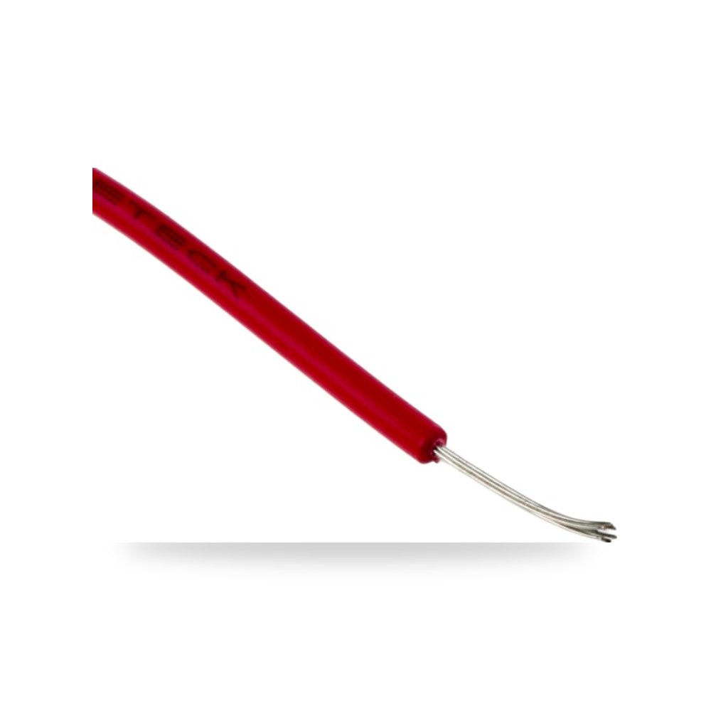 سلك توصيل مرن بوردات 23 AWG أحمر 100 طراز ريمكو للتوريدات الصناعية (Reemco Industrial) موديل