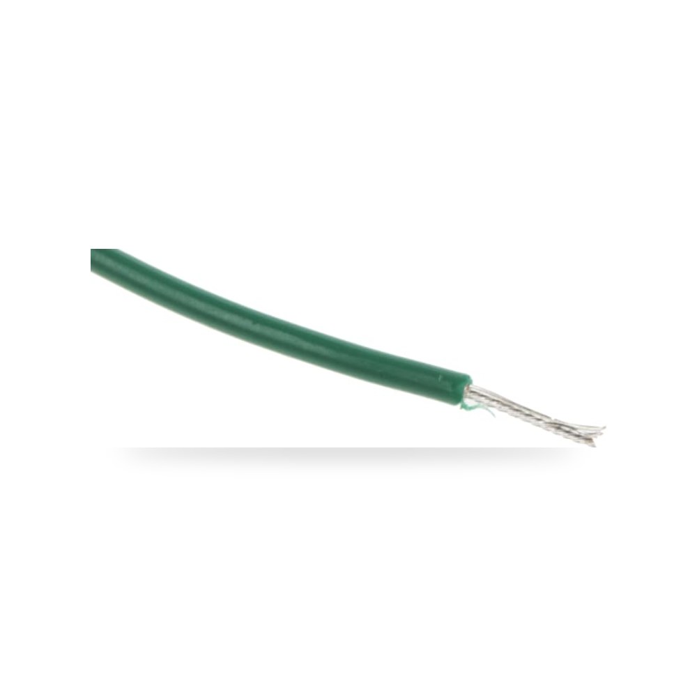 سلك توصيل مرن بوردات 23 AWG أخضر 100 طراز ريمكو للتوريدات الصناعية (Reemco Industrial)