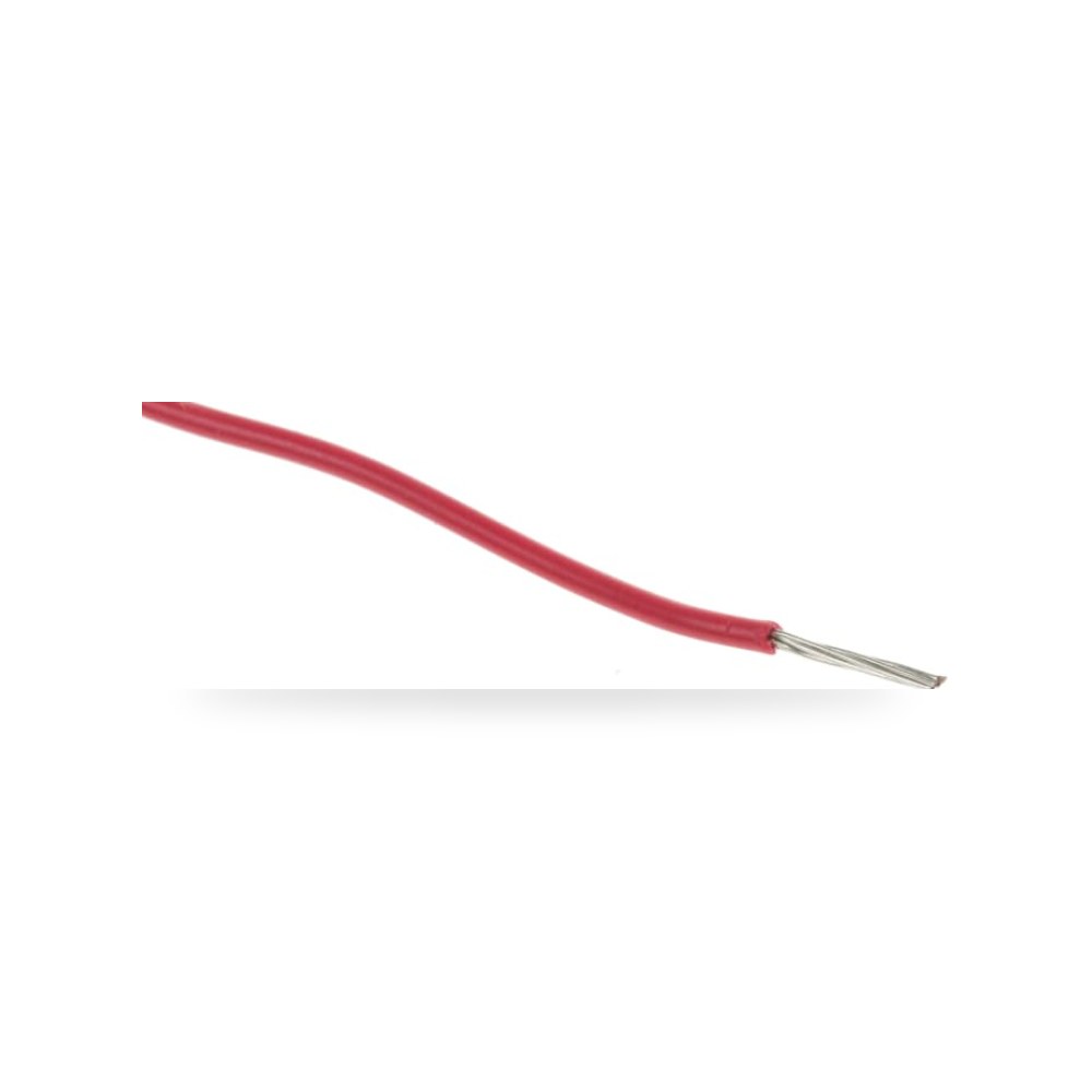 سلك توصيل مرن بوردات 24 AWG أحمر 100 عالي ريمكو للتوريدات الصناعية (Reemco Industrial) موديل
