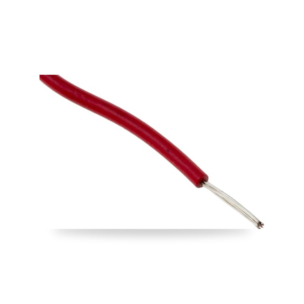 سلك توصيل مرن بوردات 28 AWG أحمر 100 طراز ريمكو للتوريدات الصناعية (Reemco Industrial) موديل