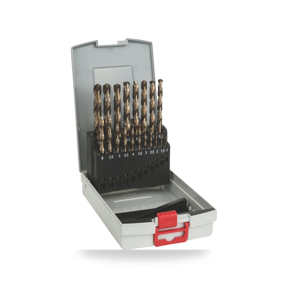 طقم بنط ثقب حلزونية HSS 19 لوحات وتطبيقات RS ريمكو للتوريدات الصناعية (Reemco Industrial)