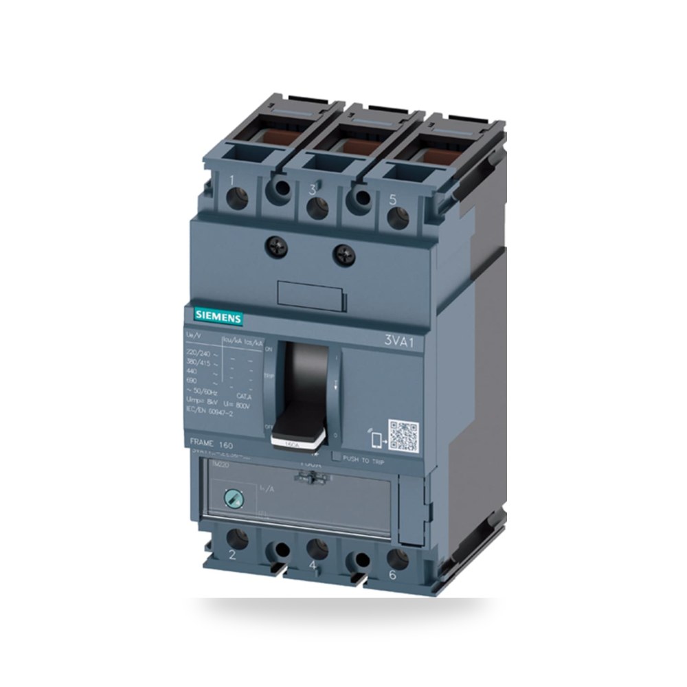 قاطع تيار أوتوماتيكي MCB ثلاثي 160A طراز M RS ريمكو للتوريدات الصناعية (Reemco Industrial)