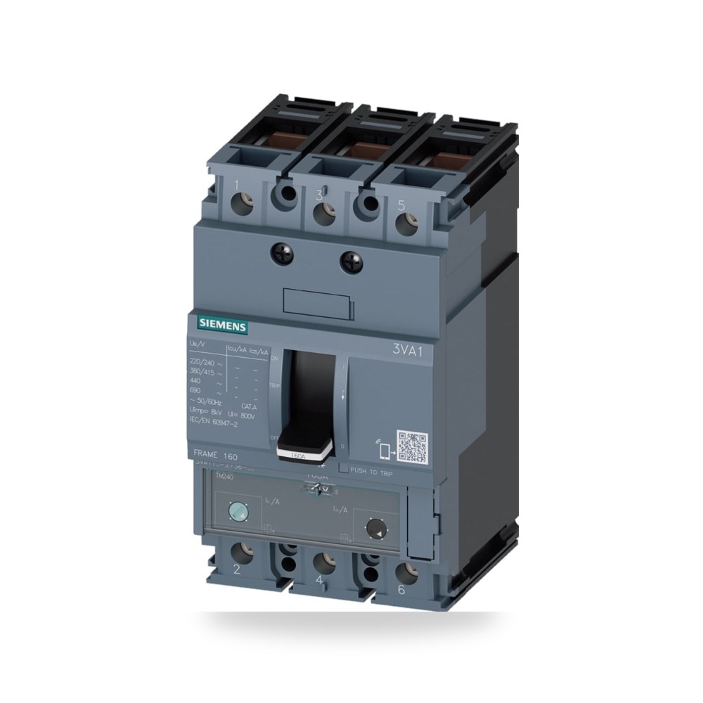 قاطع تيار أوتوماتيكي MCB ثلاثي 100A طراز R RS ريمكو للتوريدات الصناعية (Reemco Industrial)