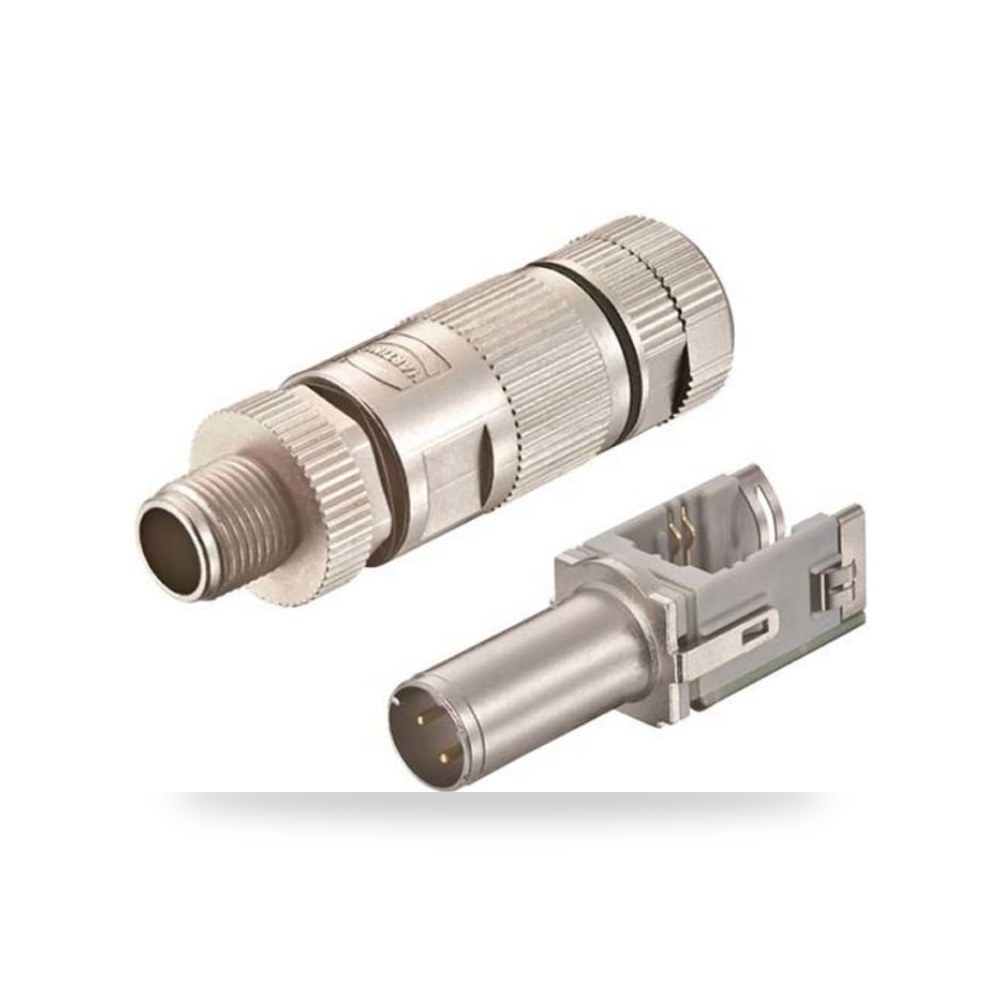موصل دائري صناعي معتمد M12 4 طراز F شاق RS ريمكو للتوريدات الصناعية (Reemco Industrial)
