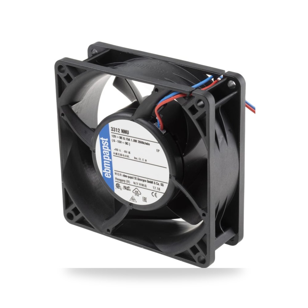 مروحة تبريد محورية للكبائن 12V طراز V RS PRO ريمكو للتوريدات الصناعية (Reemco Industrial)