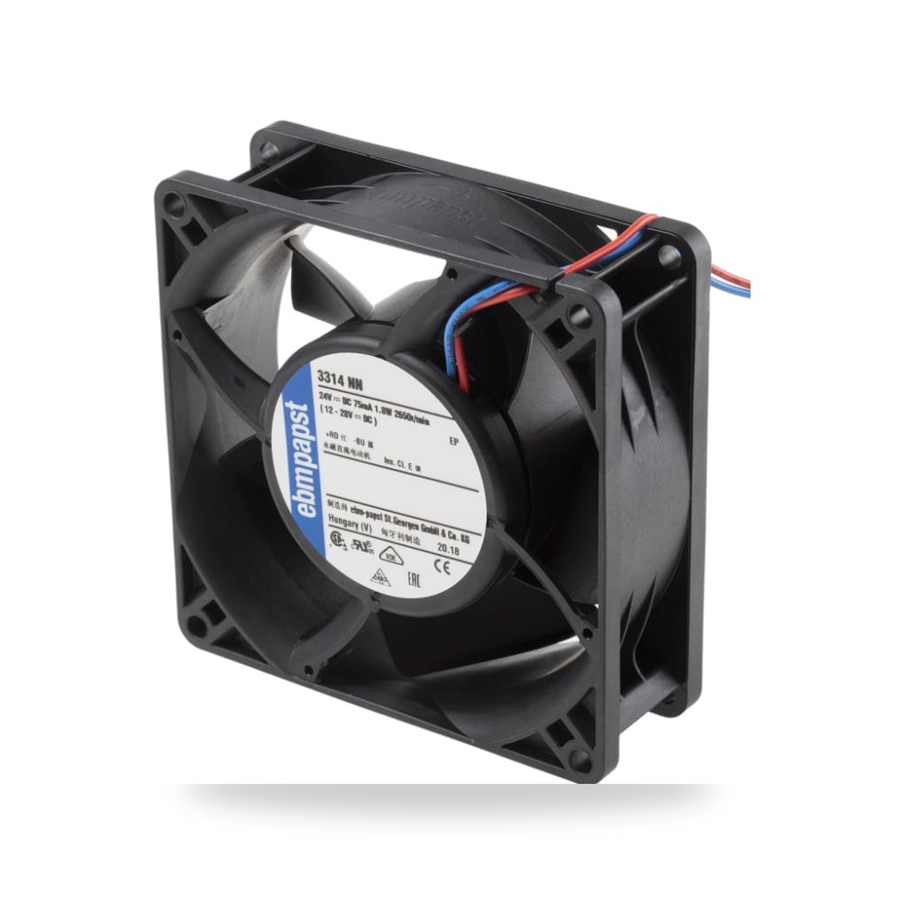 مروحة تبريد محورية للكبائن 24V DC 92 طراز S ريمكو للتوريدات الصناعية (Reemco Industrial)