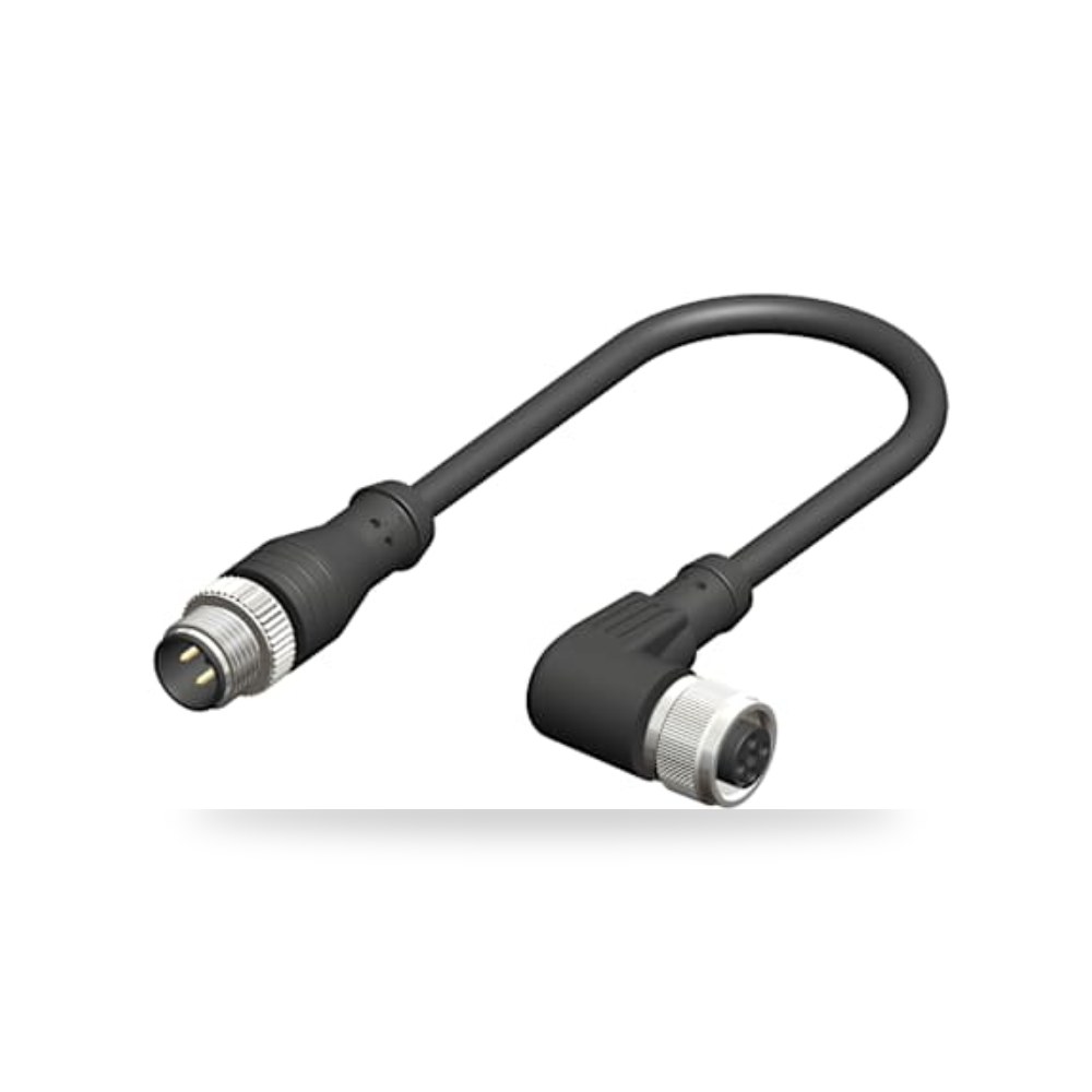كابل توصيل حساسات ومشغلات M12 4 فئة G C صناعي ريمكو للتوريدات الصناعية (Reemco Industrial)