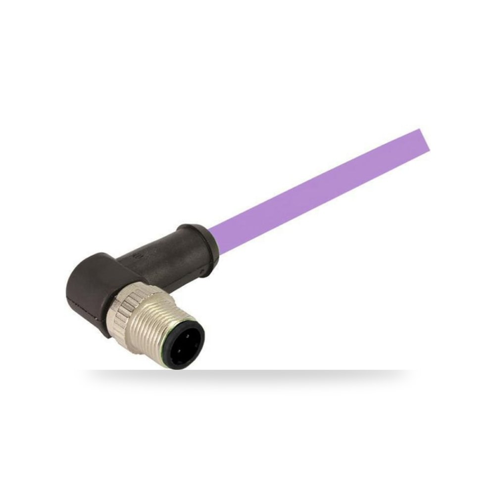 كابل توصيل حساسات ومشغلات M12 4 فئة G J صناعي ريمكو للتوريدات الصناعية (Reemco Industrial)