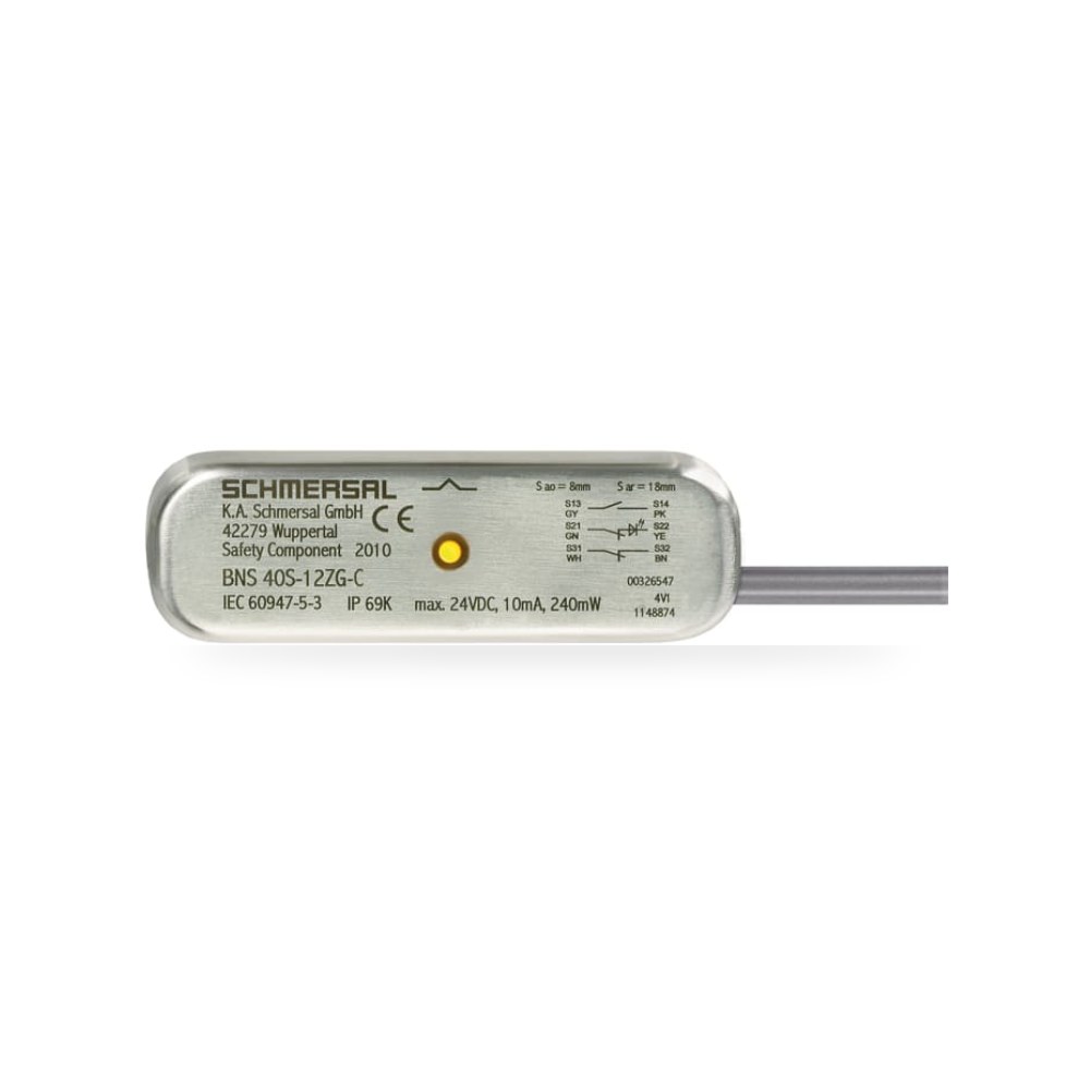 مفتاح أمان غير تلامسي RFID 100V DC 1 NC RS ريمكو للتوريدات الصناعية (Reemco Industrial)
