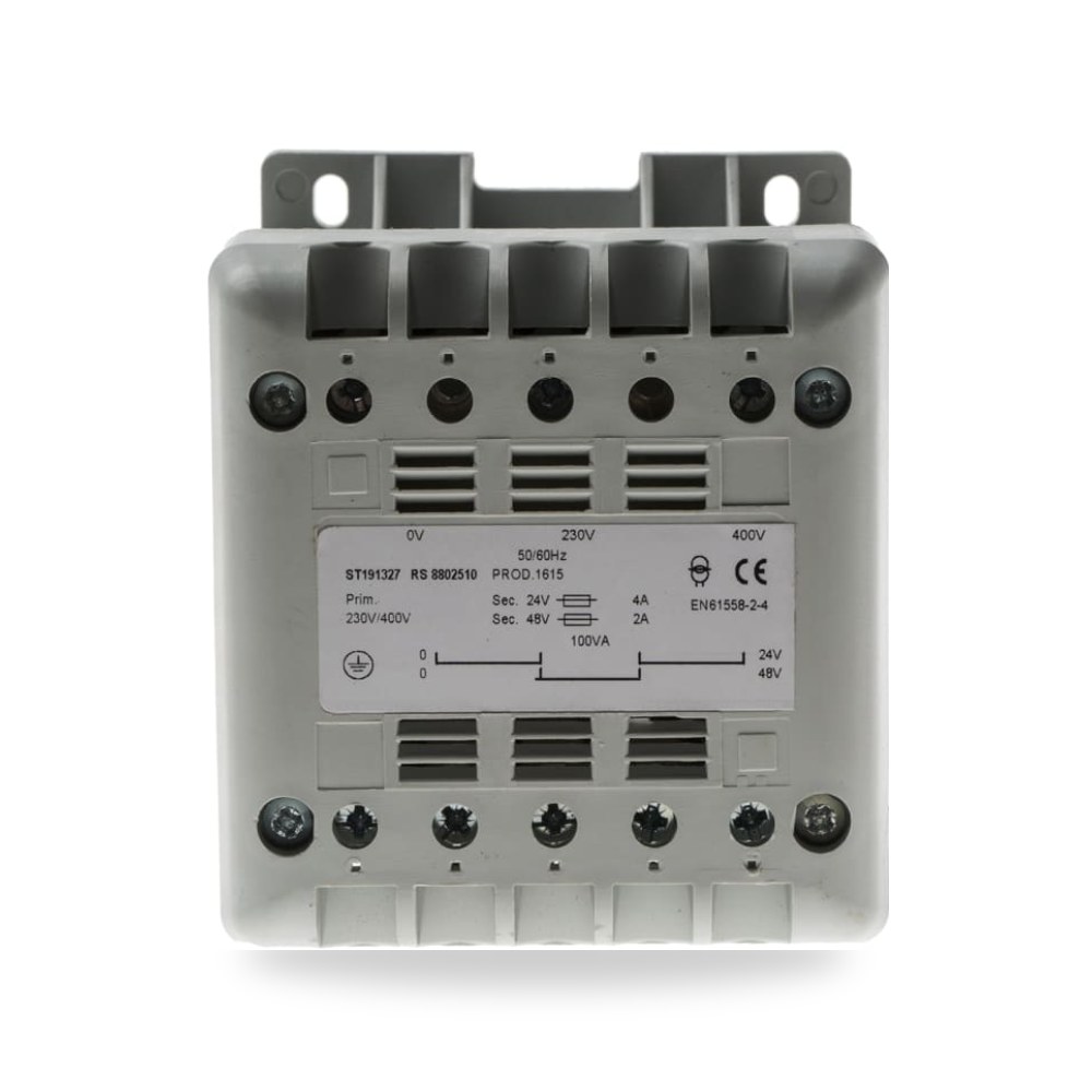 محول عزل وتحكم سكة دين ريل 400 VA صناعي RS ريمكو للتوريدات الصناعية (Reemco Industrial)