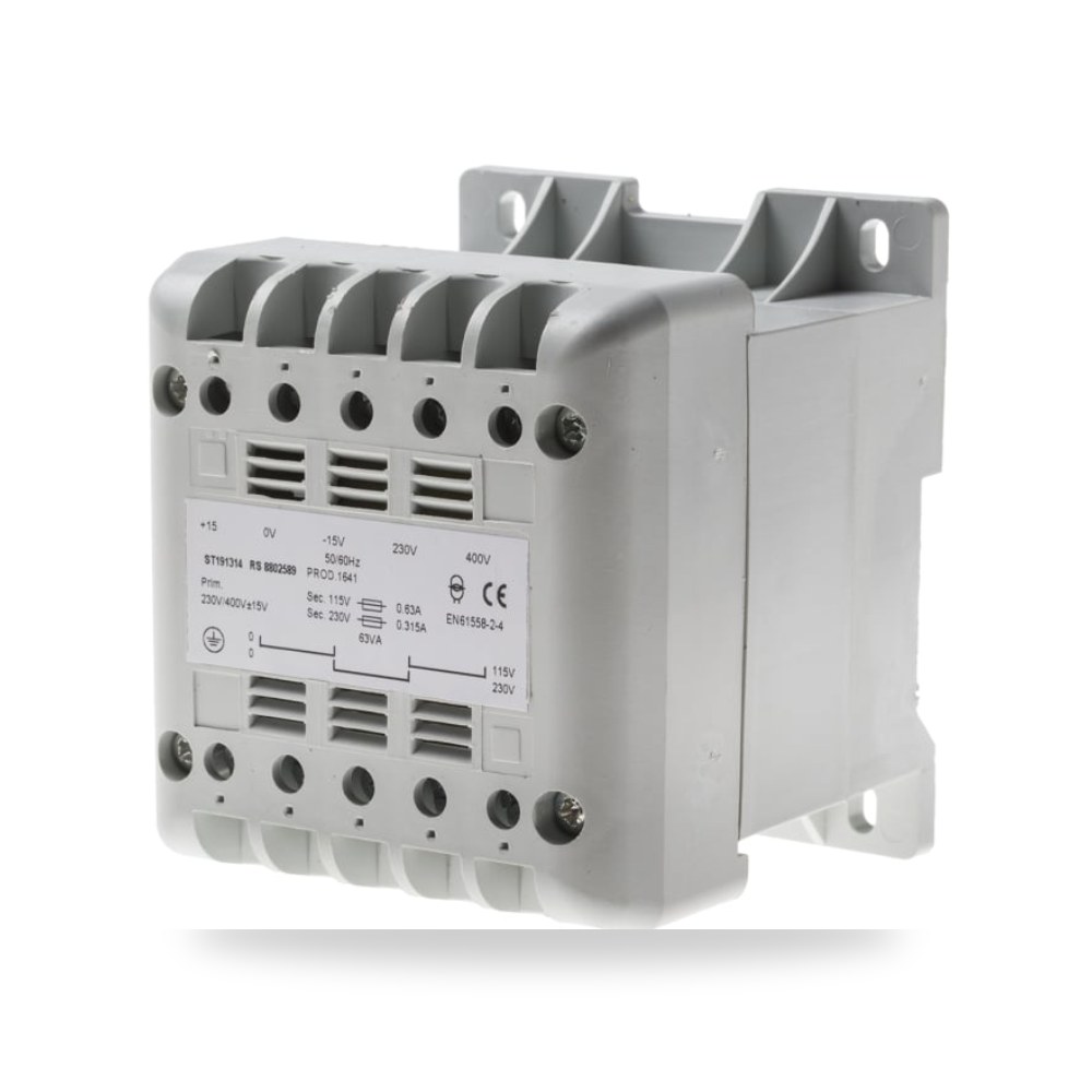 محول عزل وتحكم سكة دين ريل 400 طراز احترافي ريمكو للتوريدات الصناعية (Reemco Industrial)