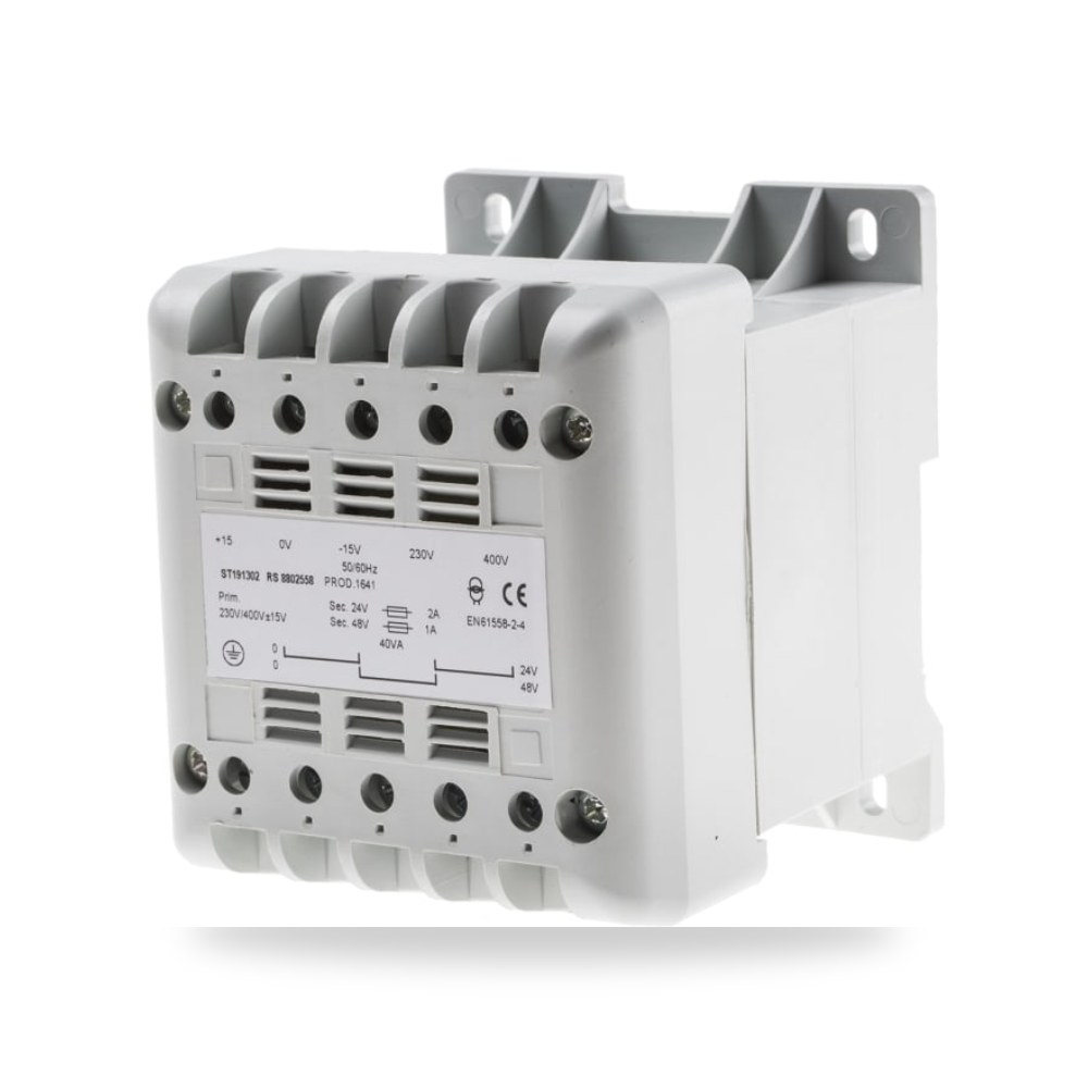 محول عزل وتحكم سكة دين ريل 40 VA 40 طراز ريمكو للتوريدات الصناعية (Reemco Industrial) موديل