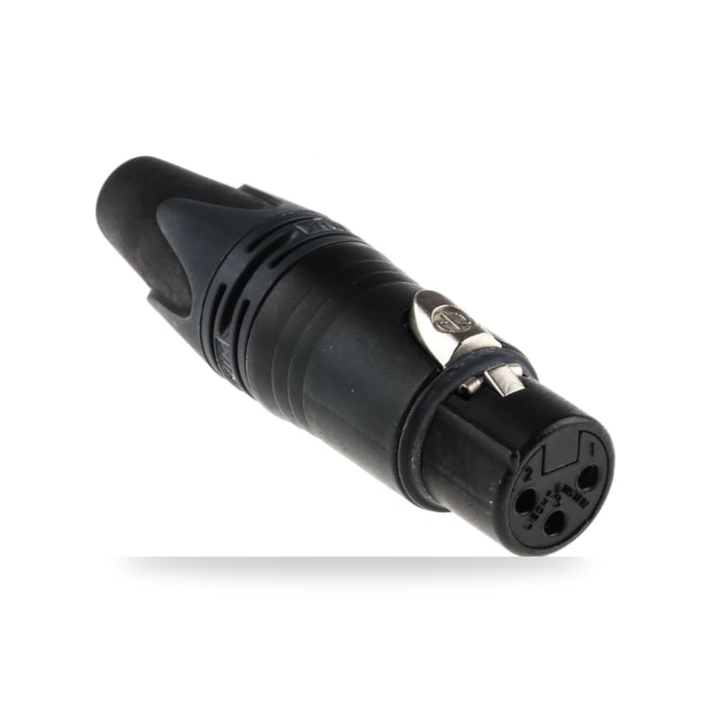 موصل إشارات وفيش XLR صوتي صناعي طراز J متين ريمكو للتوريدات الصناعية (Reemco Industrial)