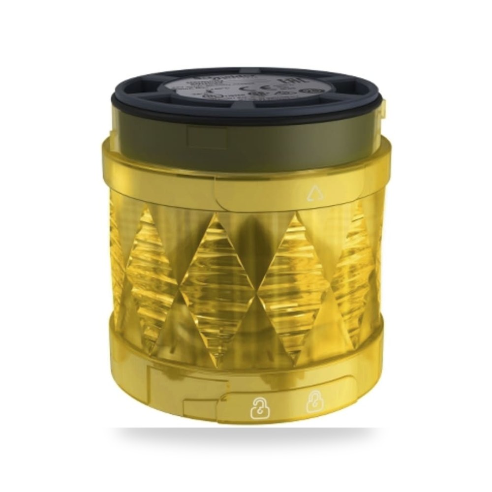 وحدة برج إشارة ضوئي أصفر 24V IP65 مواصفات ريمكو للتوريدات الصناعية (Reemco Industrial)