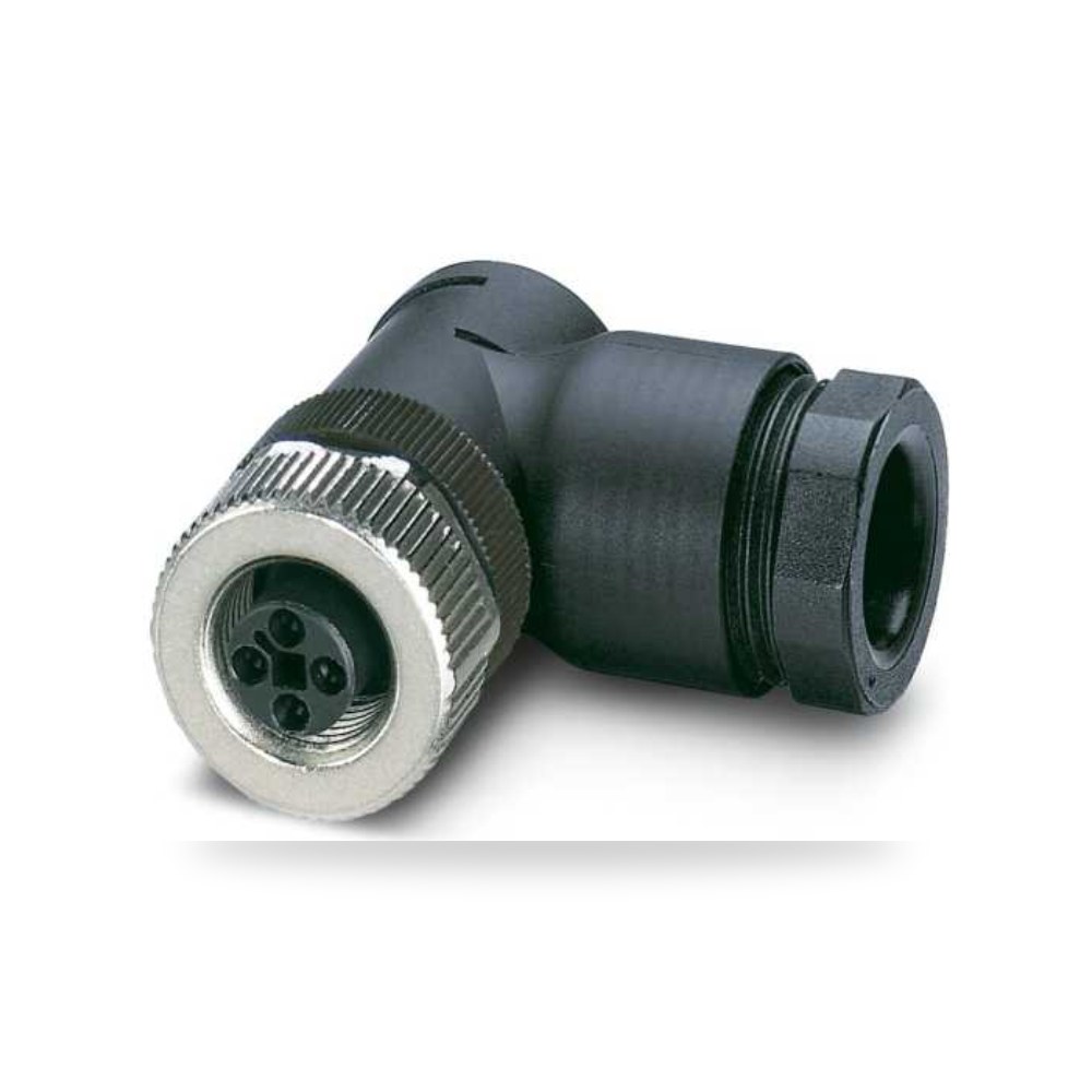 موصل دائري صناعي M12 4 أطراف كابل طراز F RS ريمكو للتوريدات الصناعية (Reemco Industrial)