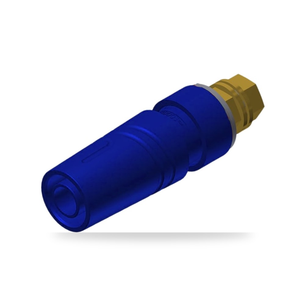 قابس موزة فحص واختبار 4 مم أزرق طراز F صناعي ريمكو للتوريدات الصناعية (Reemco Industrial)